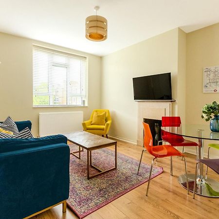 Bright Modern 1 Bedroom Flat, 5 Min To Vauxhall St Londyn Zewnętrze zdjęcie