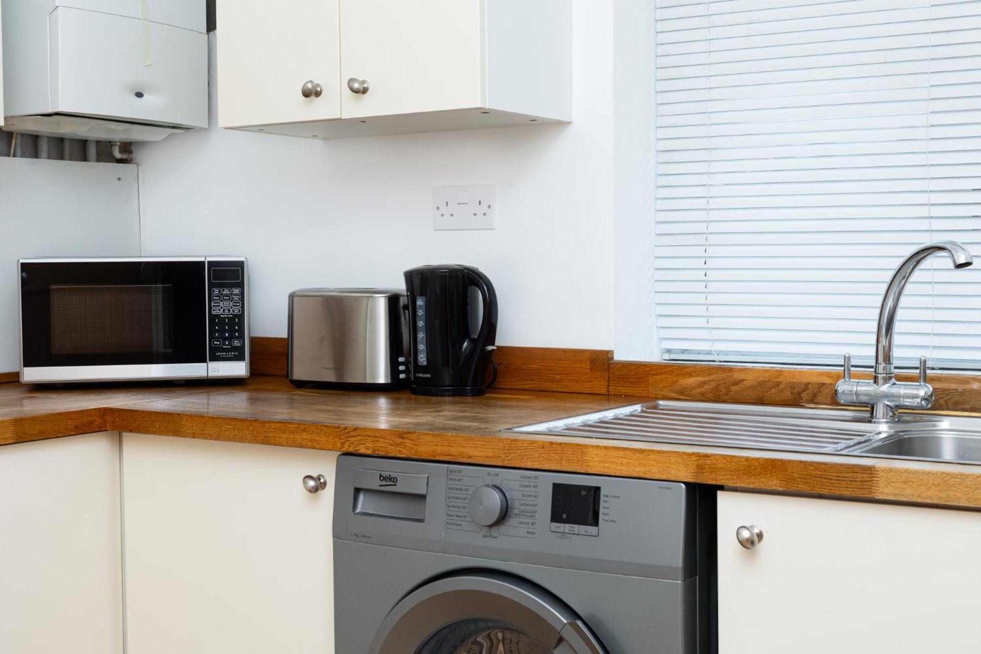 Bright Modern 1 Bedroom Flat, 5 Min To Vauxhall St Londyn Zewnętrze zdjęcie