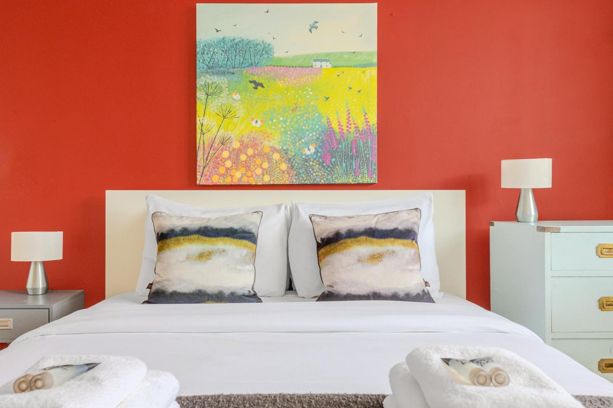 Bright Modern 1 Bedroom Flat, 5 Min To Vauxhall St Londyn Zewnętrze zdjęcie